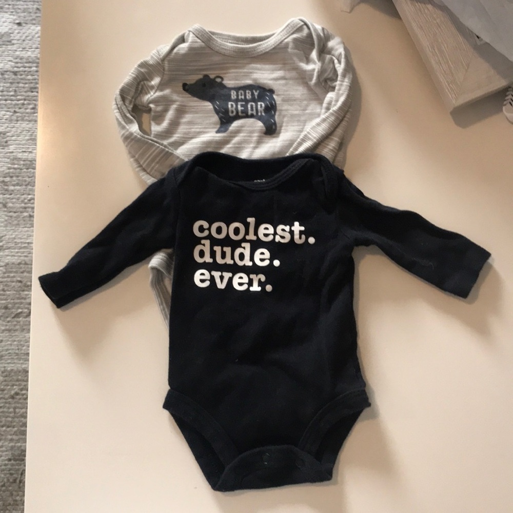 Long sleeve onsies